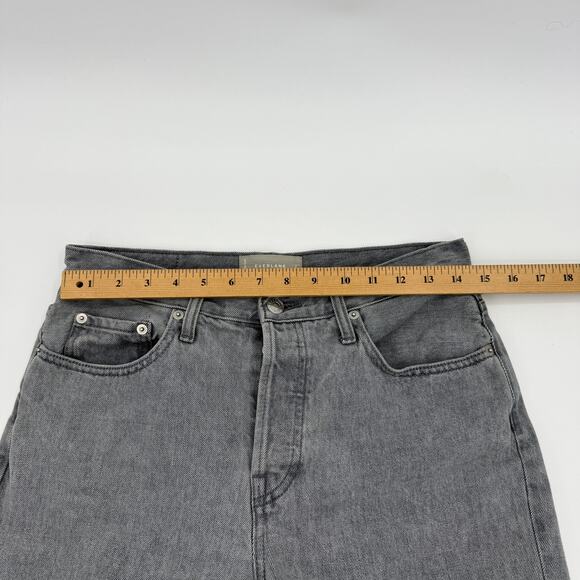 EVERLANE The 90's Cheeky Jean Womens Size 28 Cropped Grey High Waist Retro Pant - Picture 5 of 10